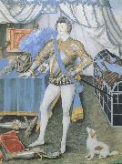 Nicholas Hilliard Sir Anthony Mildmay France oil painting artist